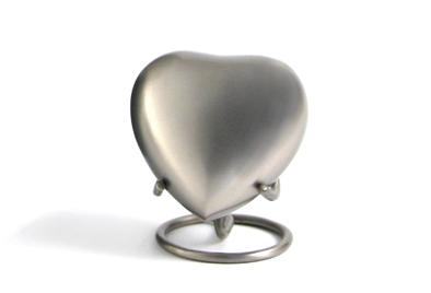 Grecian Pewter- Heart Keepsake